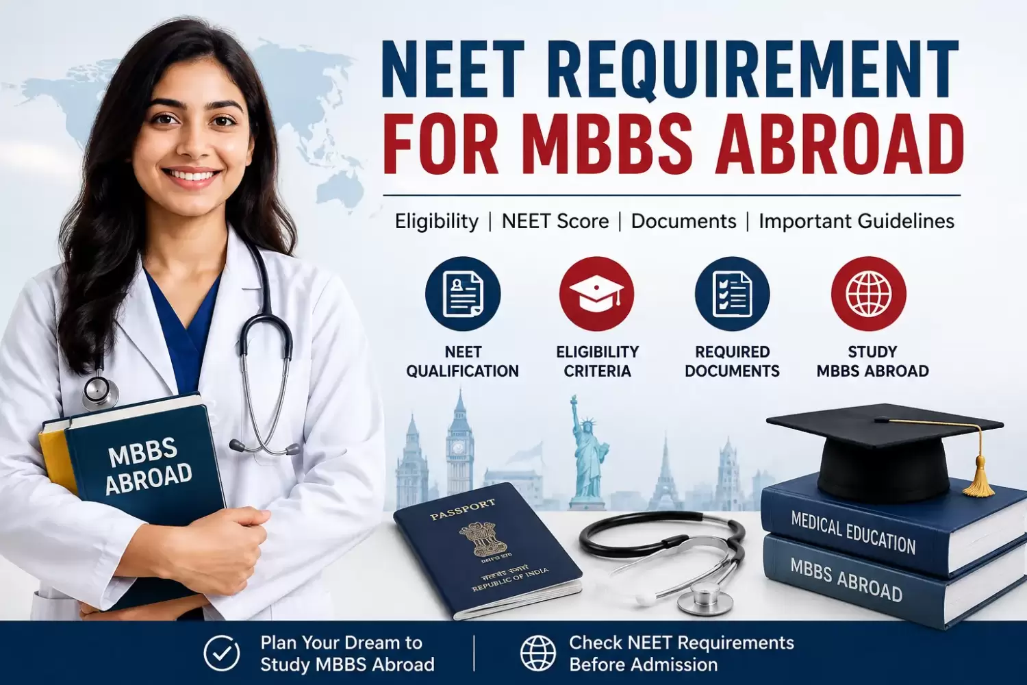 NEET REQUIREMENT FOR MBBS ABROAD