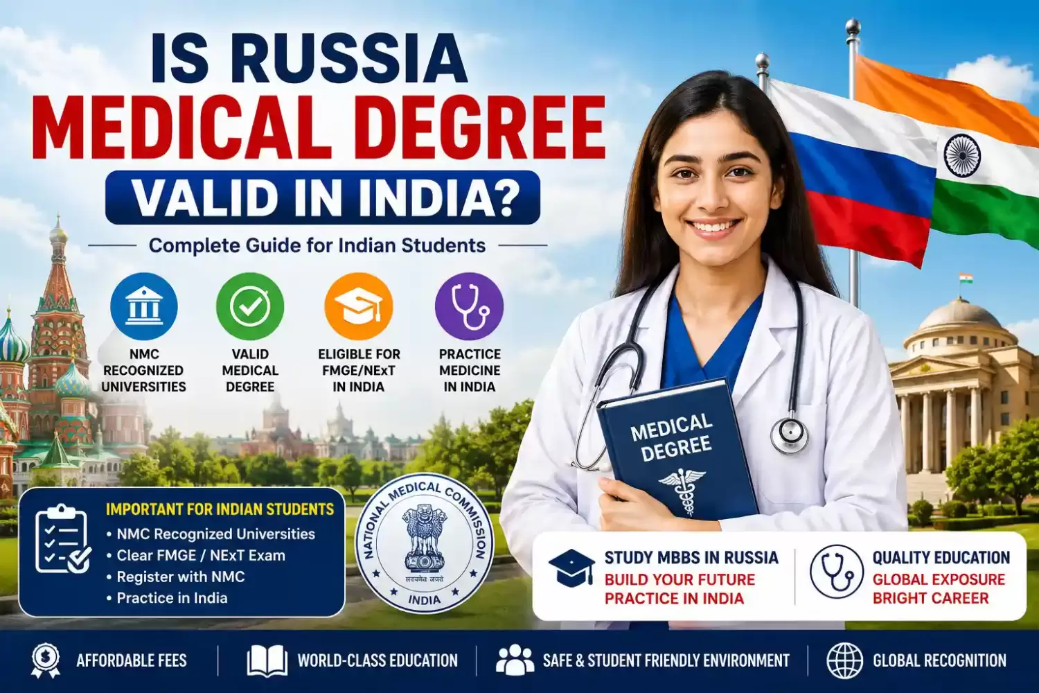 RUSSIA MBBS DEGREE VALID IN INDIA